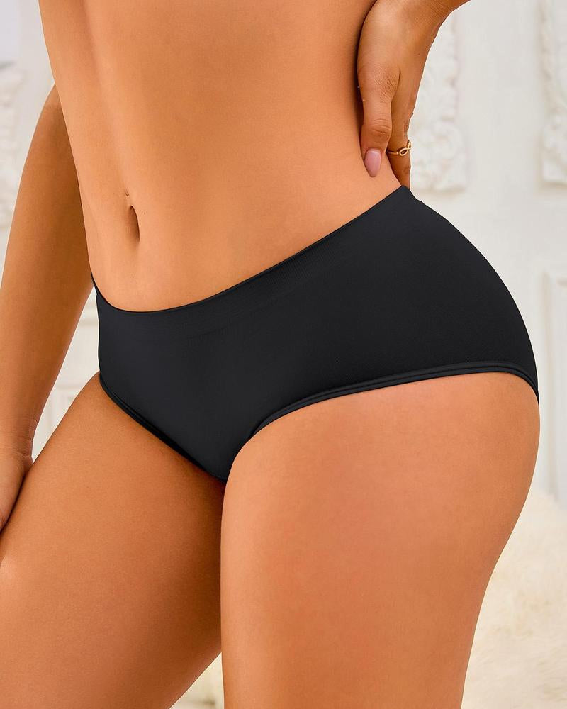 Plus size leak-proof postpartum and menstrual period underwear