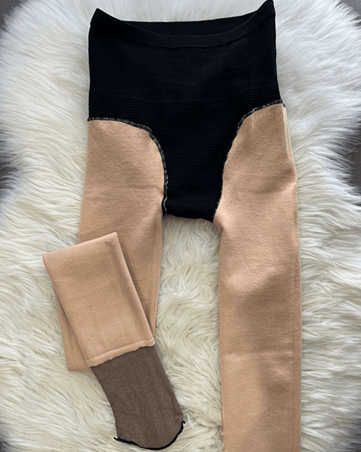 High-Waisted Stretch Thermal Leggings