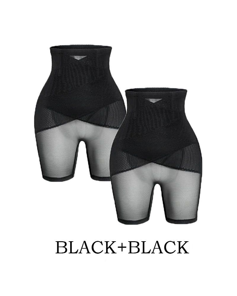 Mesh High Waist Shapewear Shorts