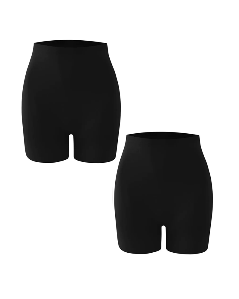 Seamless Postpartum Thin Tummy-control Mid-waist Shaping Shorts