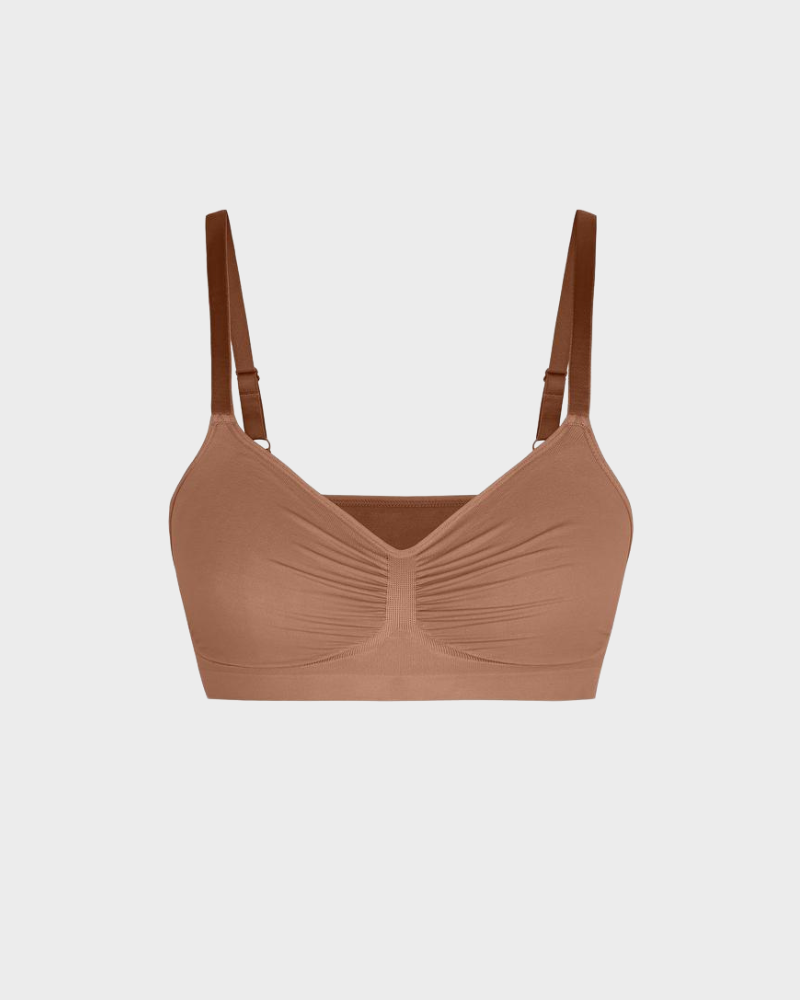 Women's Full Coverage Non-Padded Wireless Sculpt Bra