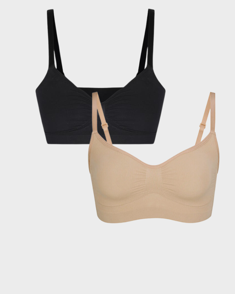 Women's Full Coverage Non-Padded Wireless Sculpt Bra