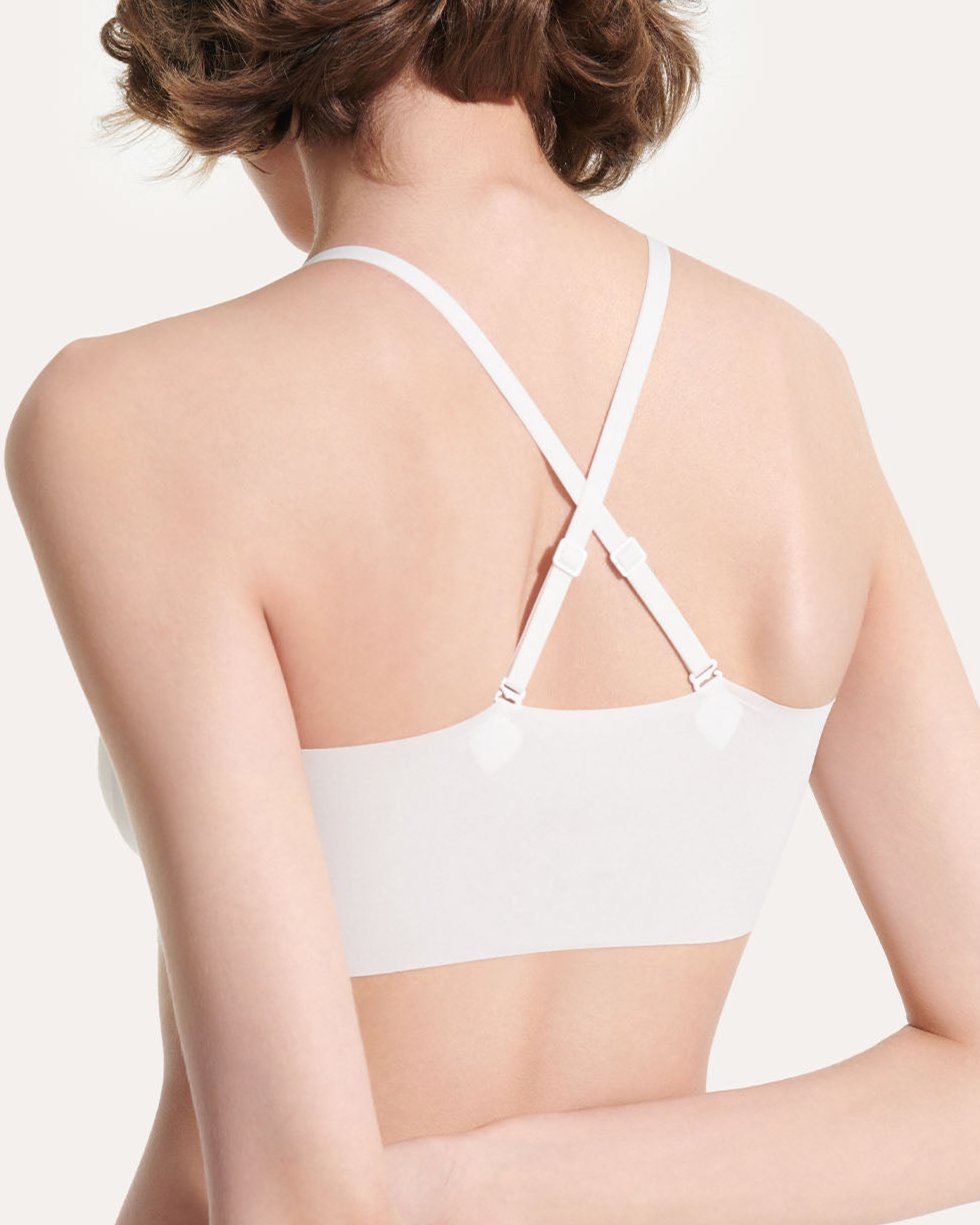 Comfort Support One-size Spaghetti Strap Wireless Bra