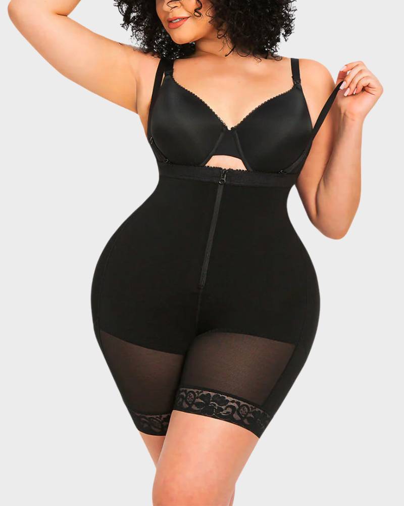 Open Bust Tummy Control Body Shaper