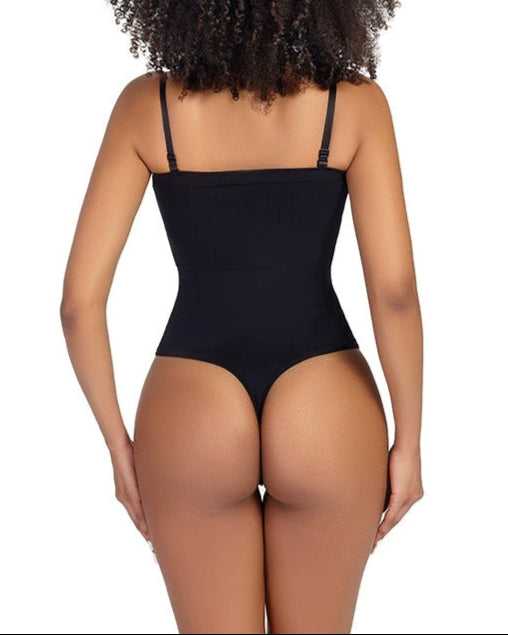 Strapless Seamless Tummy Control Butt Lifting Thong Bodysuit