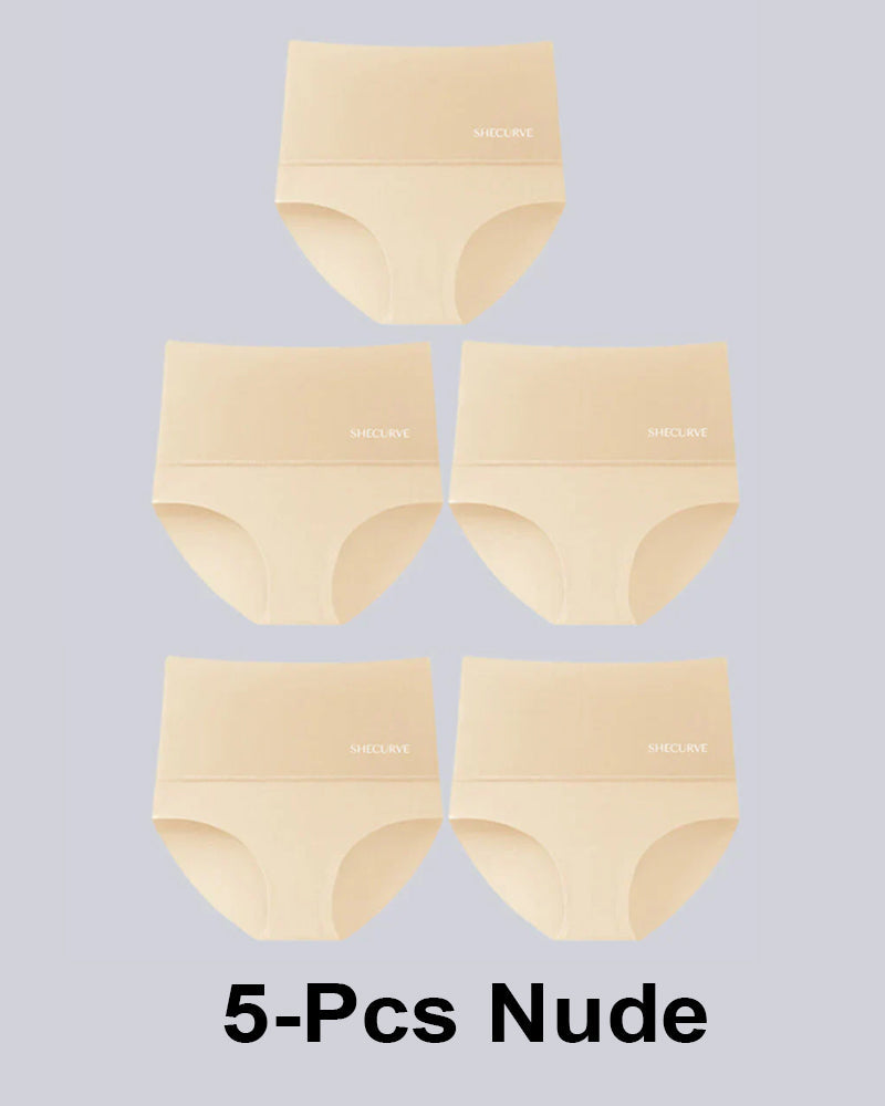 5-Pack High Waisted Tummy Control Briefs