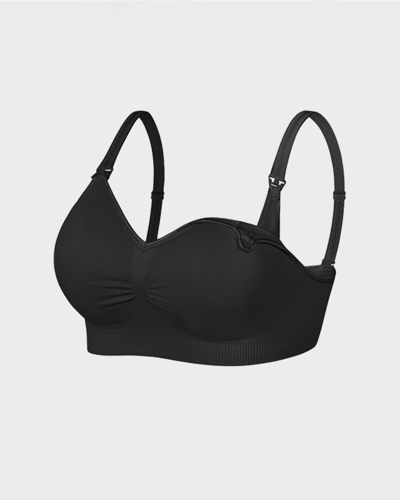 Plus-size Full Bust Seamless Nursing Bra