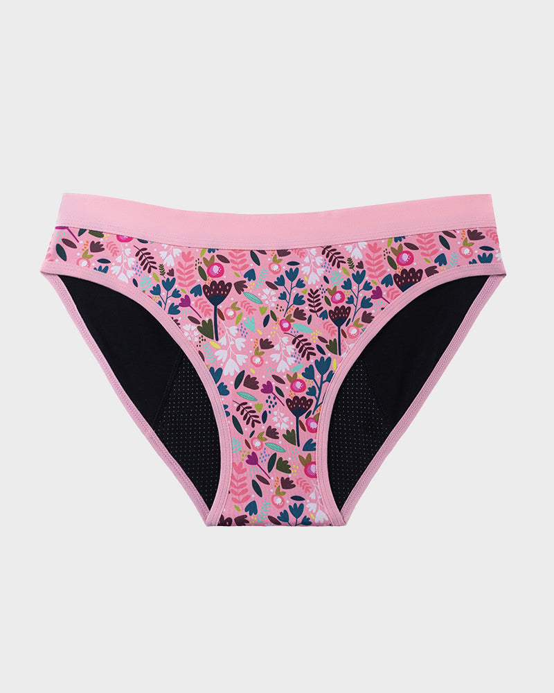 4-Layer Breathable Menstrual Leakage Prevention Printed Period Panties