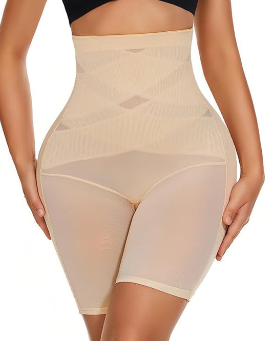 Mesh High Waist Shapewear Shorts