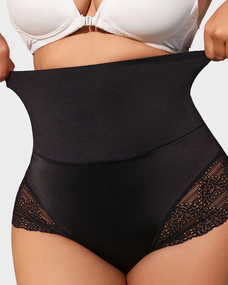 Lace-Trim Shaping Brief Panty