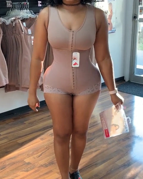 Adjustable Front Closure Body Shaper