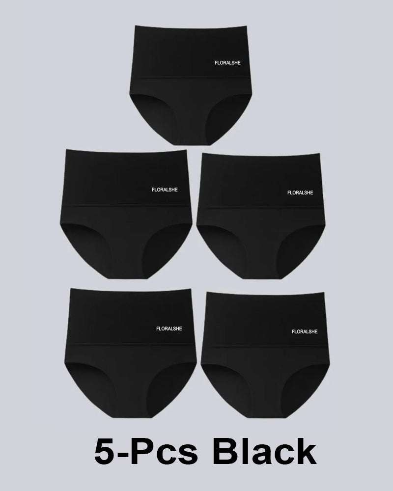 5-Pack High Waisted Tummy Control Briefs