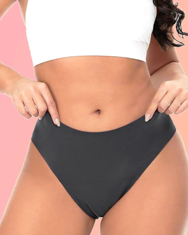 4 layers of seamless leak-proof high-flow reusable menstrual period panties