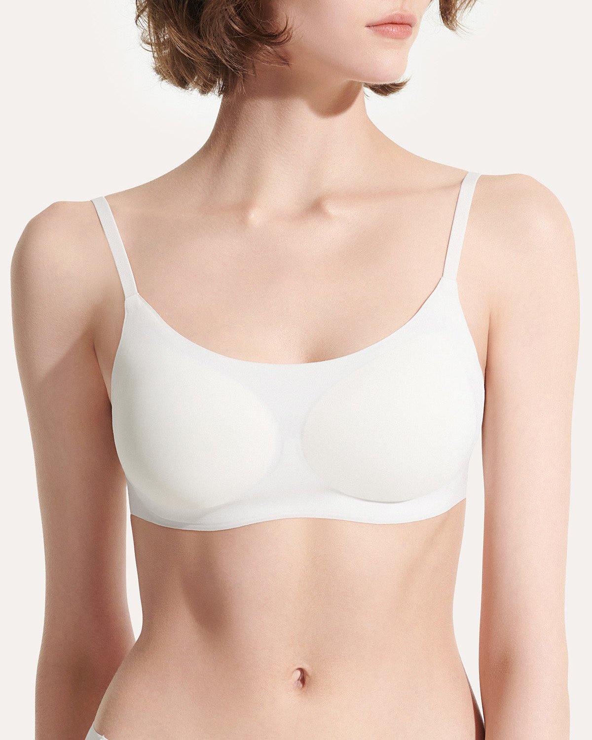 Comfort Support One-size Spaghetti Strap Wireless Bra