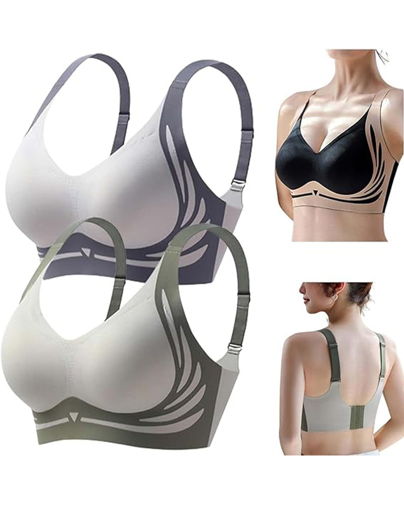 Lifting Anti-Sagging Wireless Push-up Bra