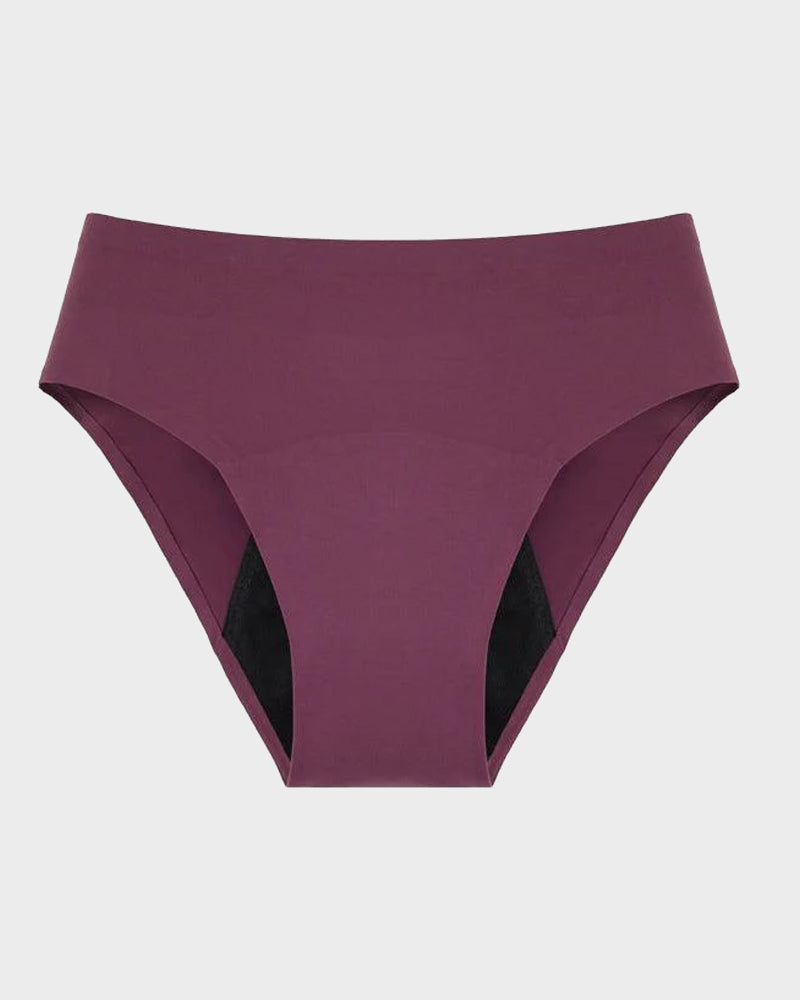 4 layers of seamless leak-proof high-flow reusable menstrual period panties