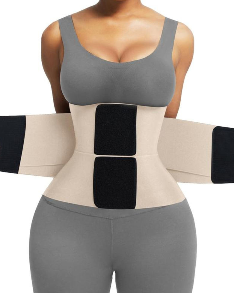 Belt Waist Cincher Ab Belt Tummy Control Body Shaper with Triple Wrap Women