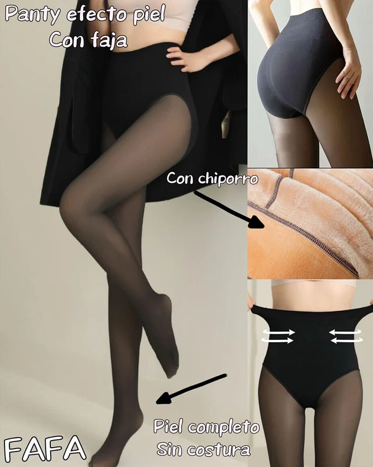 High-Waisted Fleece Body Shaping Trousers Leggings