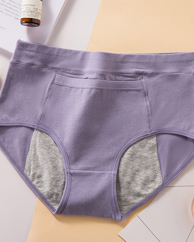 High-Waisted Physiological Leak-Proof Underwear