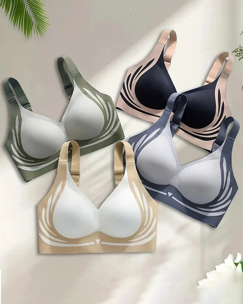 Lifting Anti-Sagging Wireless Push-up Bra