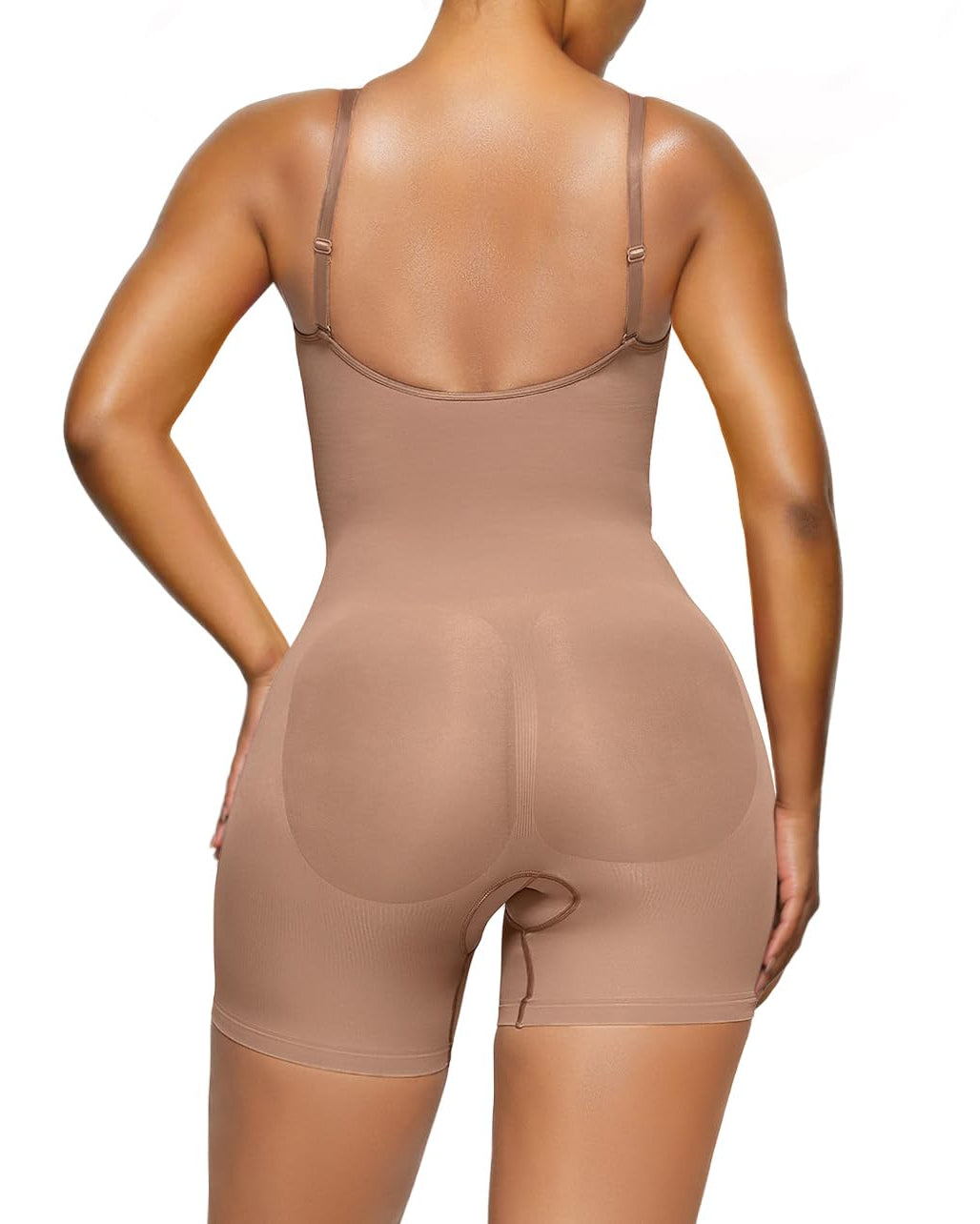 Open Bust Mid Thigh Seamless Sculpting Body Shaper