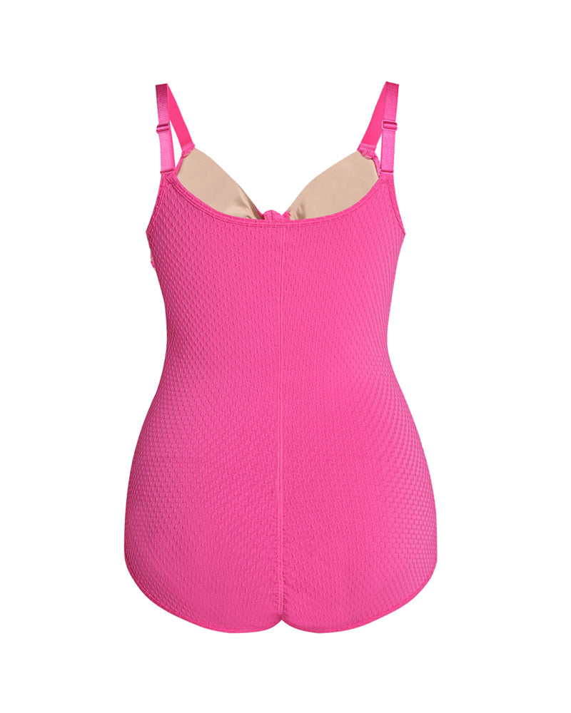 Butt Lifting Bodysuit Sleeveless Swim Shapewear