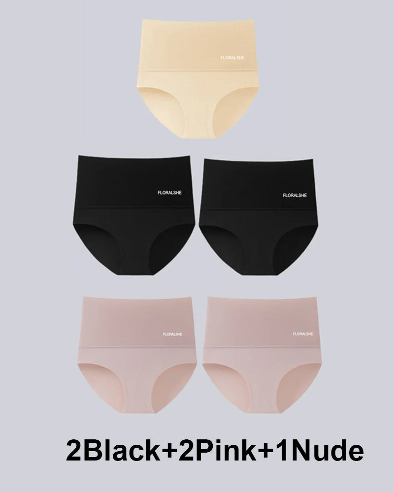 5-Pack High Waisted Tummy Control Briefs