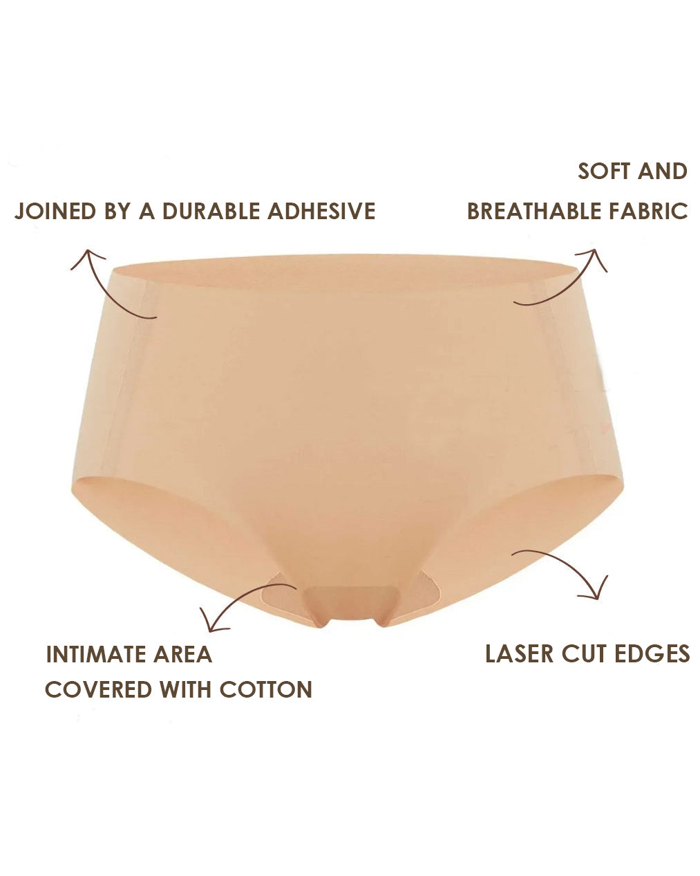 Seamless Jelly Ice Silk Panties