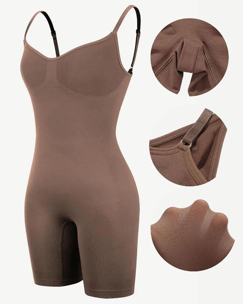 Seamless Full Body Shapewear Bodysuit for Women