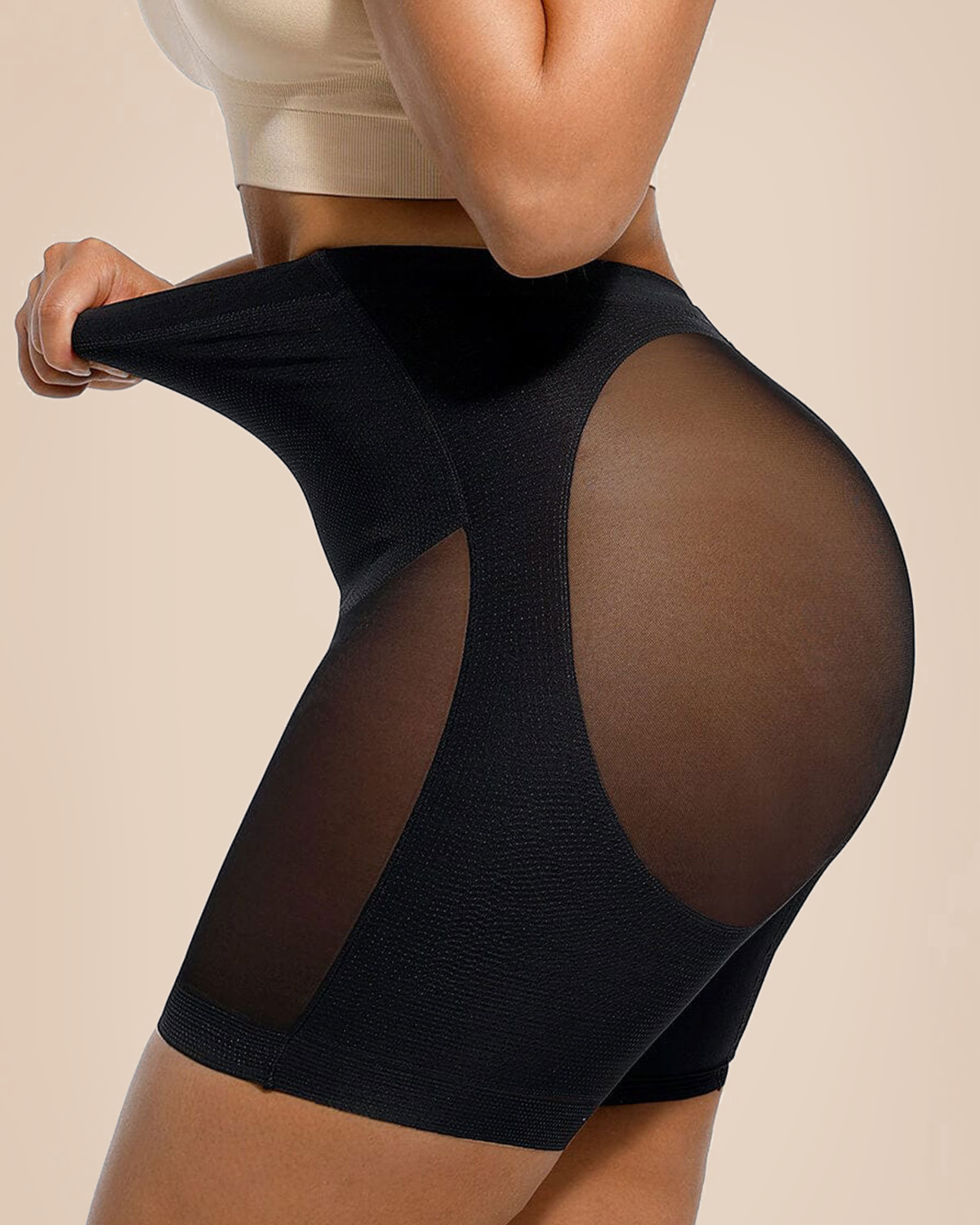 High Waisted Seamless Short Shaper