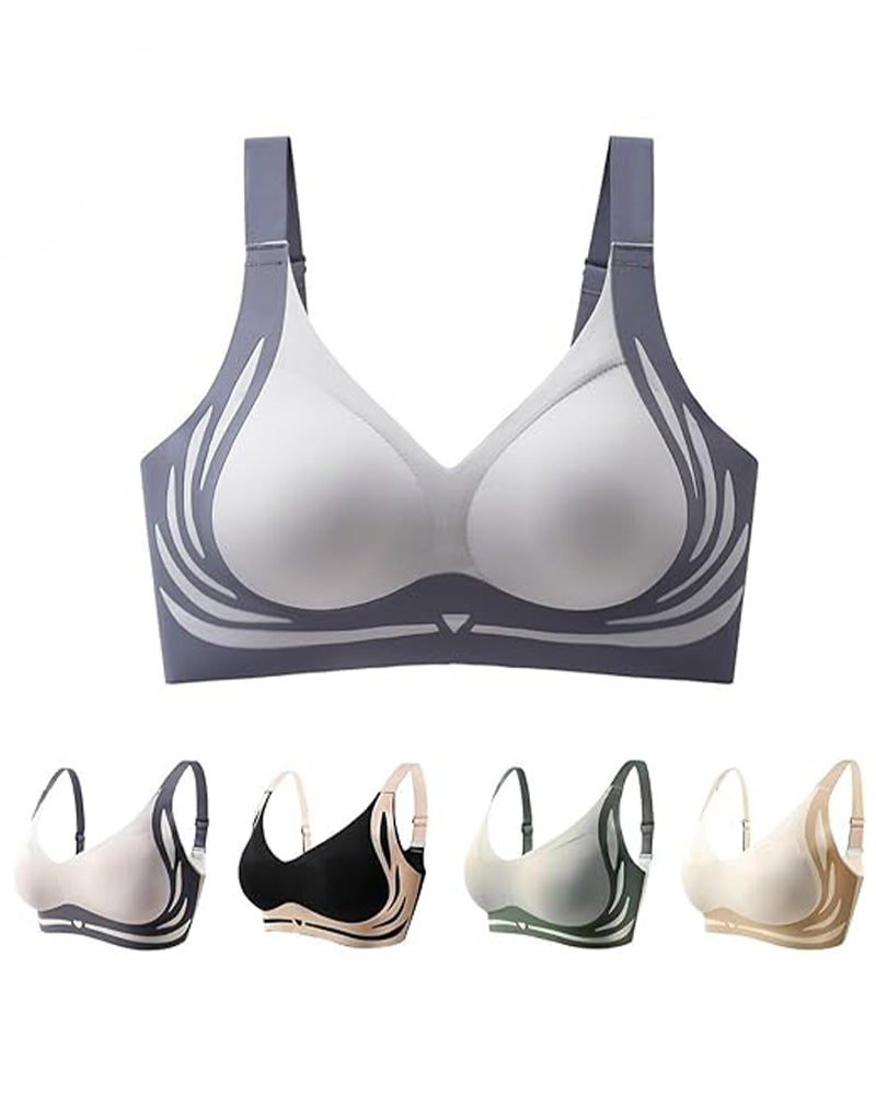 Lifting Anti-Sagging Wireless Push-up Bra