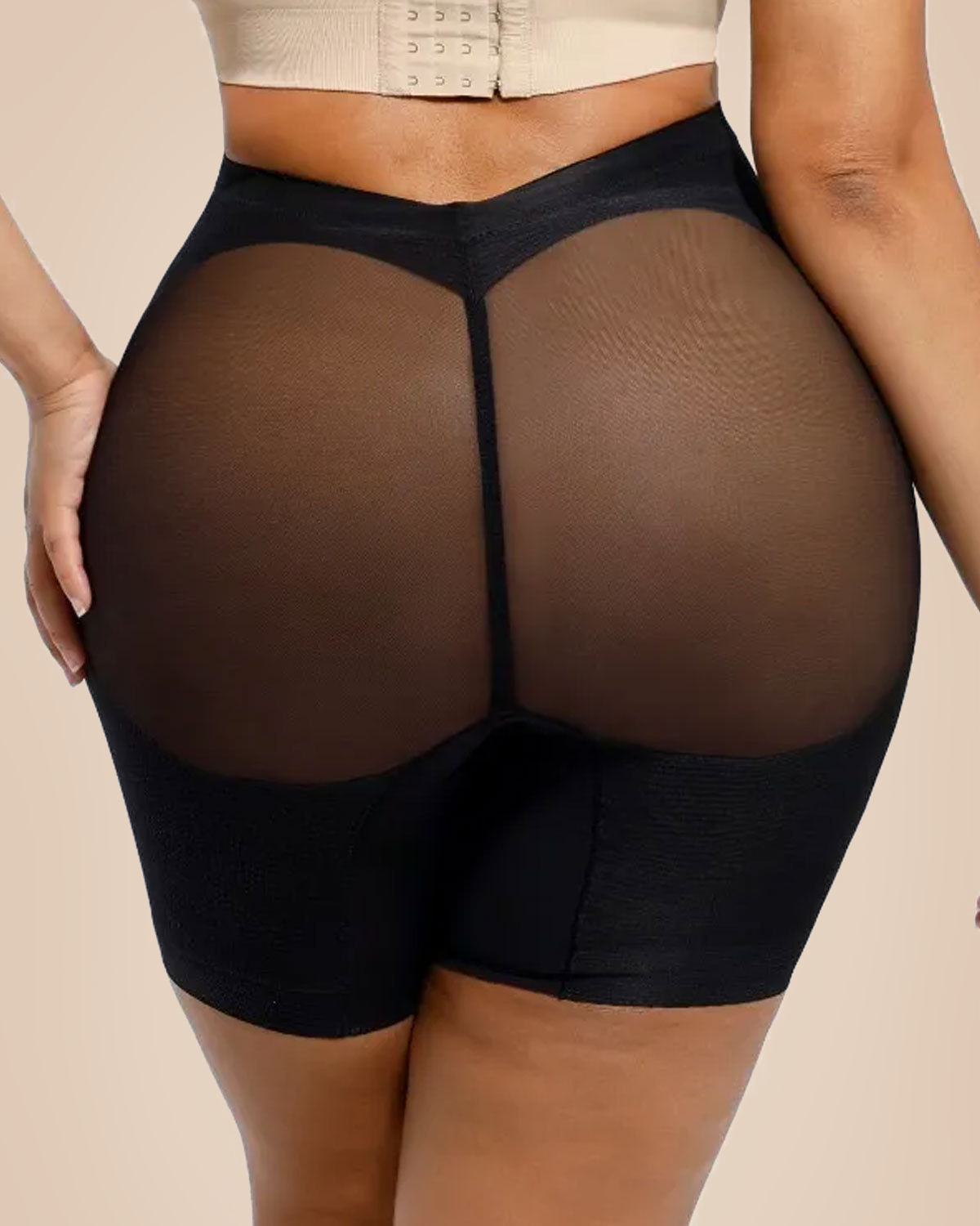 High Waisted Seamless Short Shaper