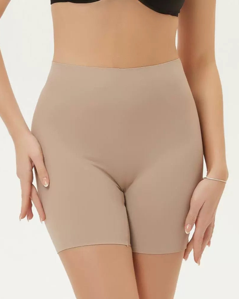 Seamless Postpartum Thin Tummy-control Mid-waist Shaping Shorts