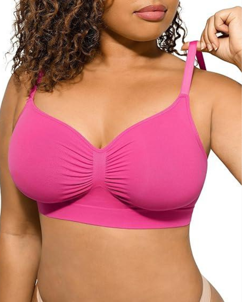 Women's Full Coverage Non-Padded Wireless Sculpt Bra