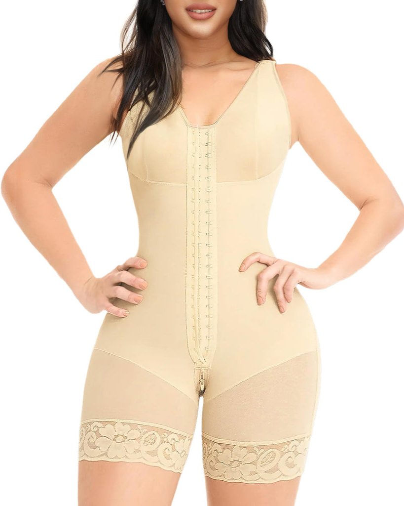 High compression bodysuit for sculpting and shaping purposes