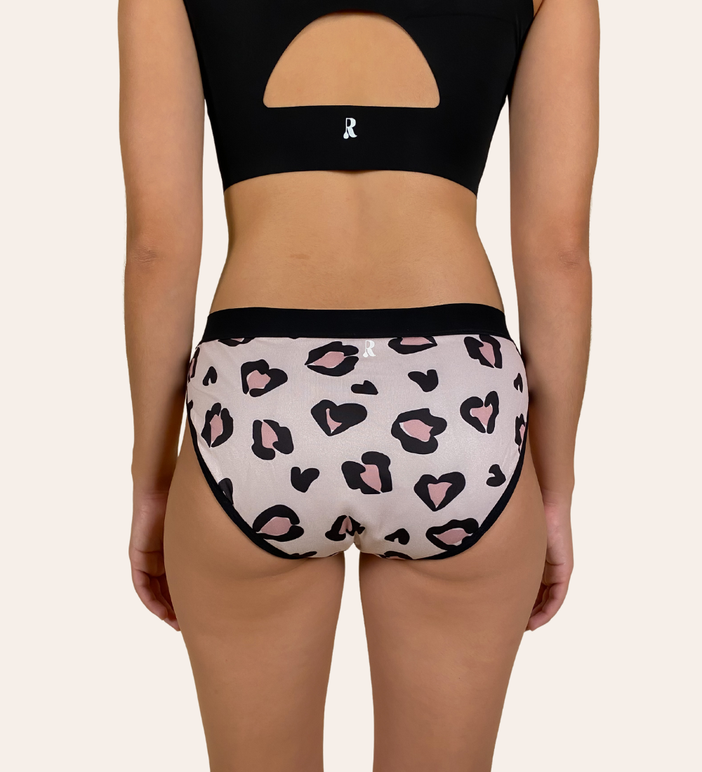 4-Layer Breathable Menstrual Leakage Prevention Printed Period Panties