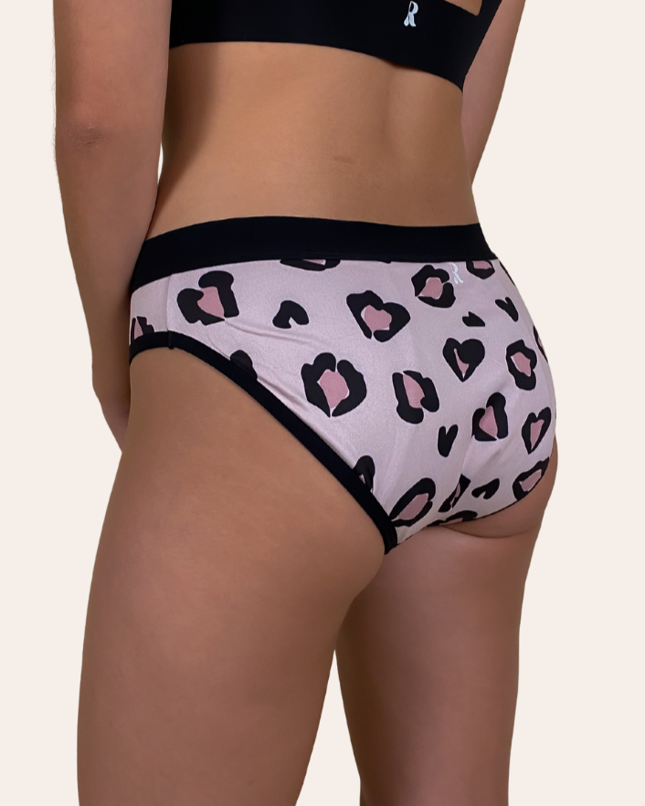 4-Layer Breathable Menstrual Leakage Prevention Printed Period Panties