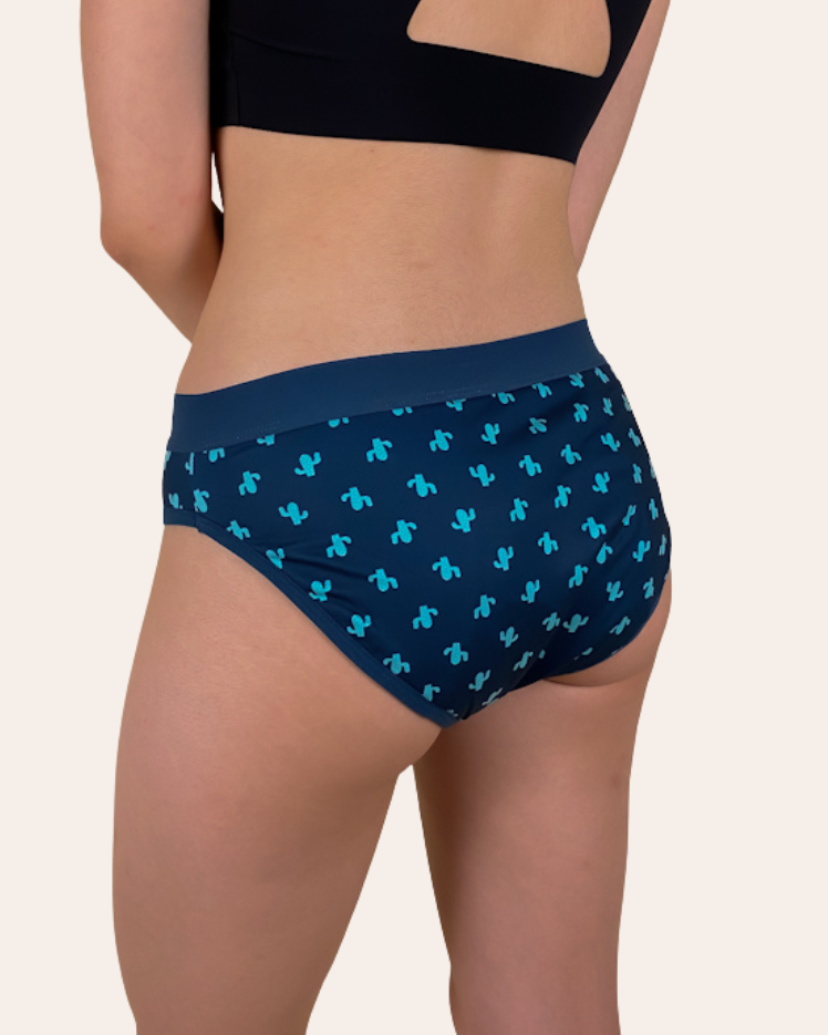 4-Layer Breathable Menstrual Leakage Prevention Printed Period Panties