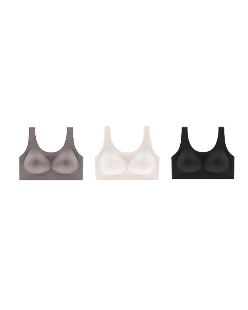 Seamless and Wireless Magic-uplifting Full Coverage Fixed Padding Sports Bra