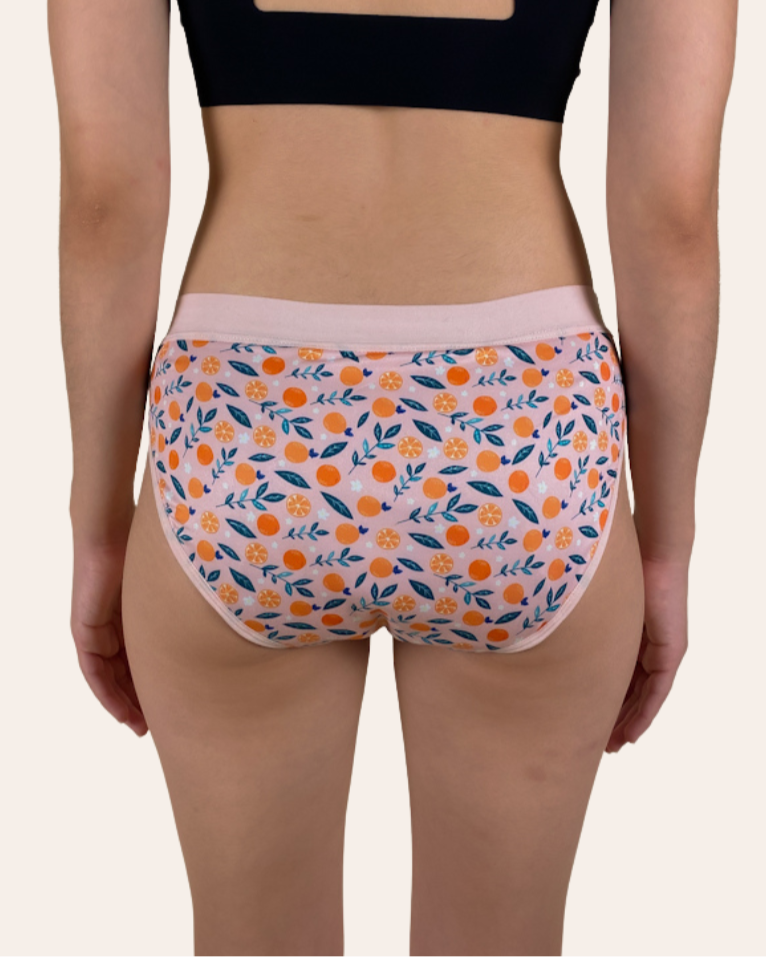 4-Layer Breathable Menstrual Leakage Prevention Printed Period Panties