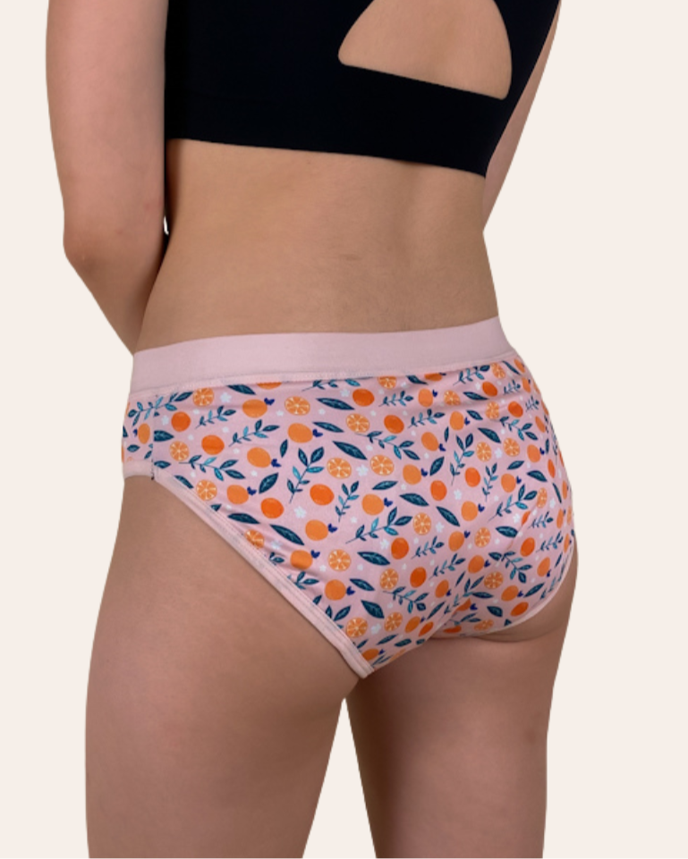 4-Layer Breathable Menstrual Leakage Prevention Printed Period Panties