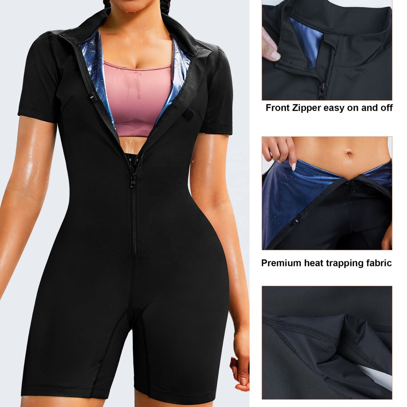 Women's Full Body Shapewear Sauna Suits