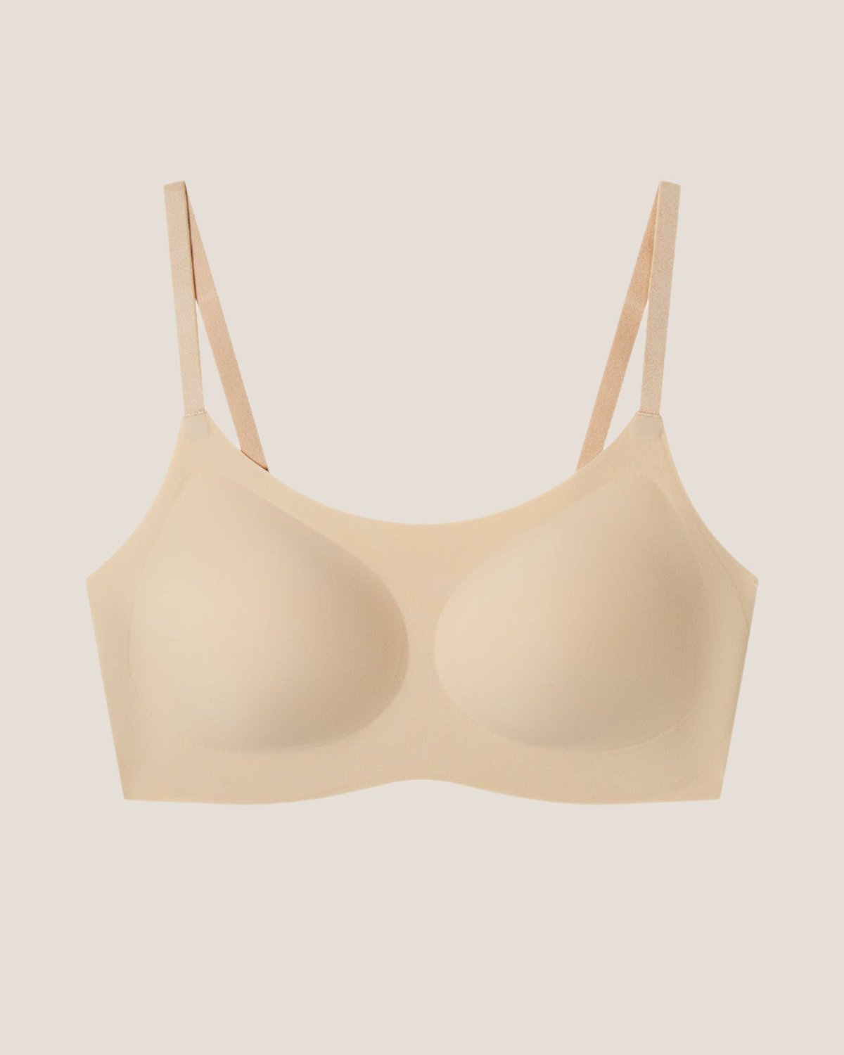 Comfort Support One-size Spaghetti Strap Wireless Bra