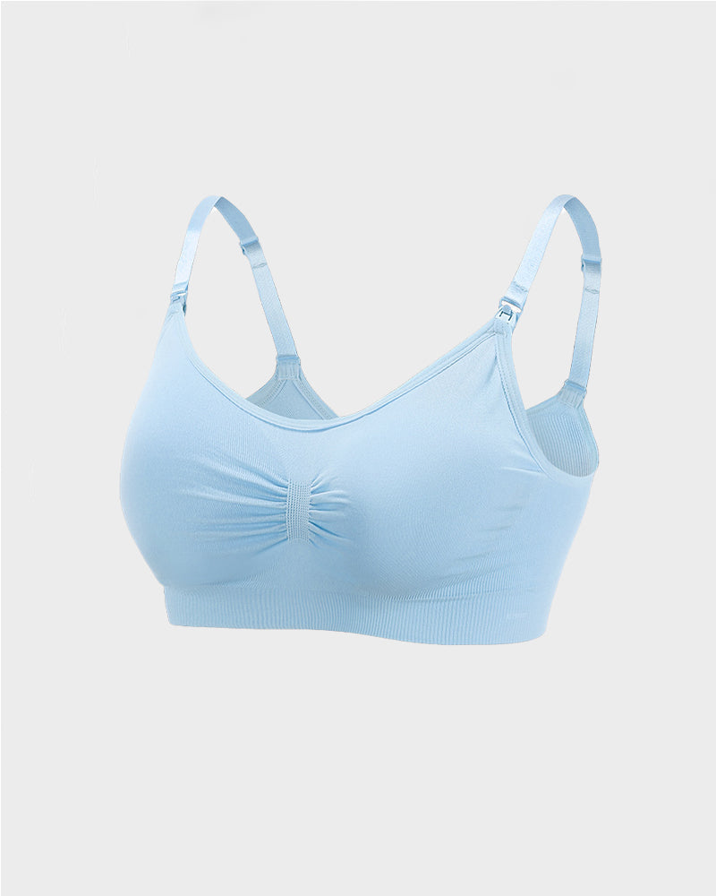 Plus-size Full Bust Seamless Nursing Bra