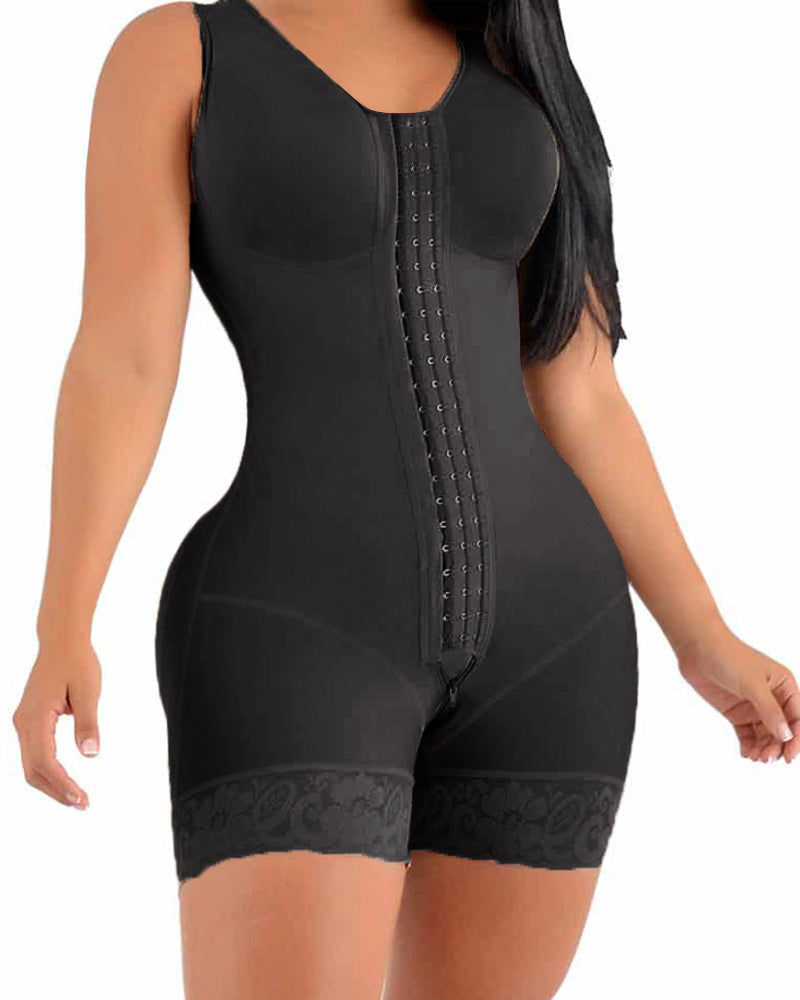 High compression bodysuit for sculpting and shaping purposes