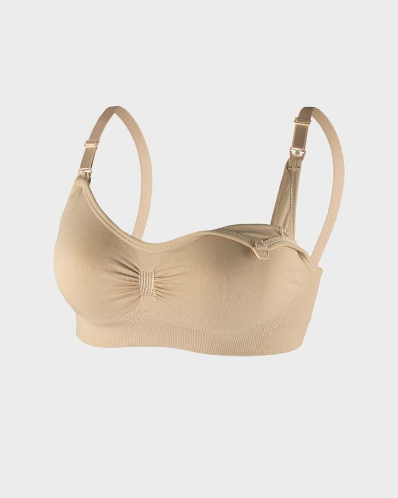 Plus-size Full Bust Seamless Nursing Bra