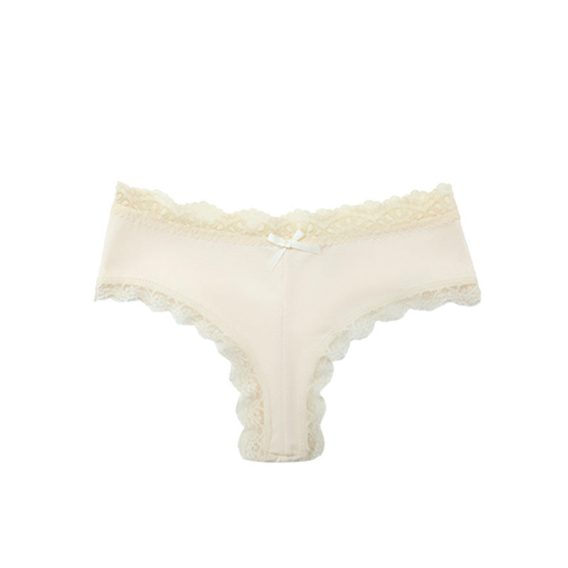 Sexy Lace Comfortable Pure Cotton Crotch Plus Size Breathable Panties