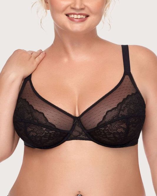 Plus Size Bras for Women Full Coverage Back Fat Underwire Minimizer Bras