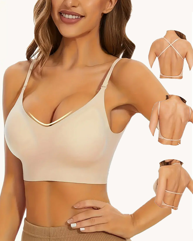 Women's Wireless Seamless Low Back Bra