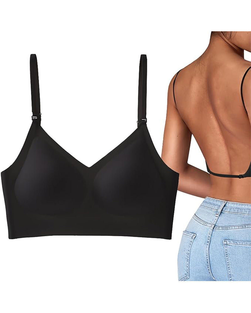 Women's Wireless Seamless Low Back Bra